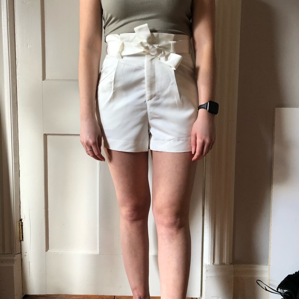 Tie up shorts